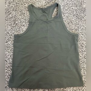 lululemon Align Waist-Length Racerback Tank Top - Green Size 12
